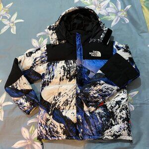 Supreme x The North Face Mountain Print Down Jacket